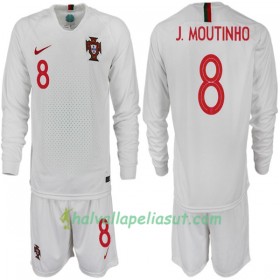 Jalkapallo Pelipaidat Portugali J. MOUTINHO 8 Lasten World Cup 2018 Vieraspaita Pitkähihainen